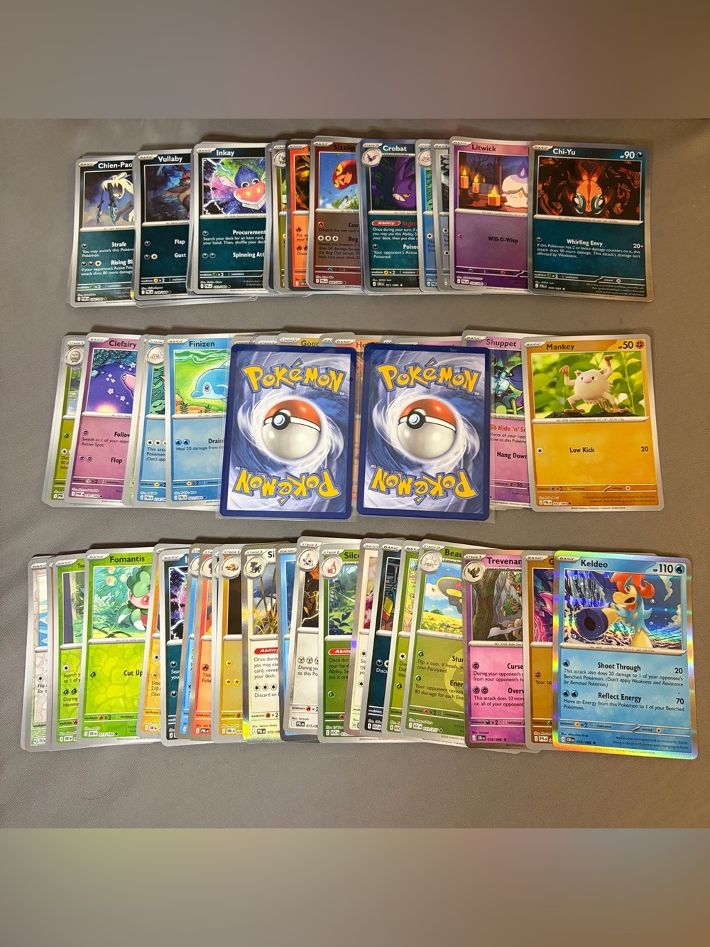 1 IR + 1 EX + 100 Holo/Reverse Holo Pokemon Cards!